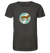 Dackel fährt Longboard - Organic Shirt Meliert