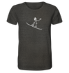 Snowboarden - Organic Shirt Meliert