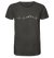 Herzschlag Berge - Organic Shirt Meliert - Wunschtext