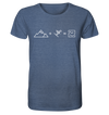 OTAYA Smile - Ski - Organic Shirt Meliert