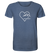 Bergliebe - Organic Shirt Meliert - Wunschtext