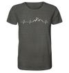 Herzschlag Trail Running - Organic Shirt Meliert
