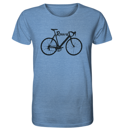 Rennrad - Organic Shirt Meliert