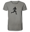 Runner Man Pain - Organic Shirt Meliert