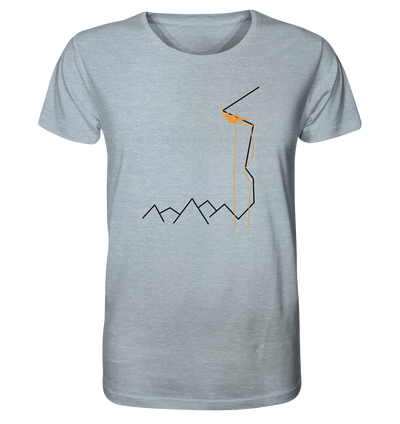 Klettern - Organic Shirt Meliert