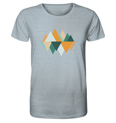 Berge - Organic Shirt Meliert