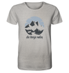 Die Berge Rufen - Organic Shirt Meliert