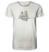 Sailing Whale - Organic Shirt Meliert