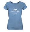 Mountains are Calling - Ladies Organic Shirt Meliert