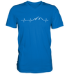 Herzschlag Berge - Mens V-Neck Shirt - Sale