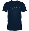 Herzschlag Berge - Premium Shirt - Sale