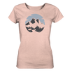 Wenn die Berge rufen - Ladies Organic Shirt Meliert