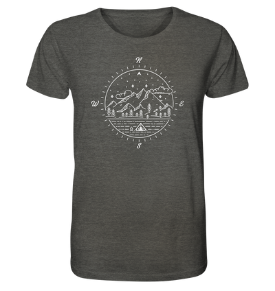 Kompass - Organic Shirt Meliert