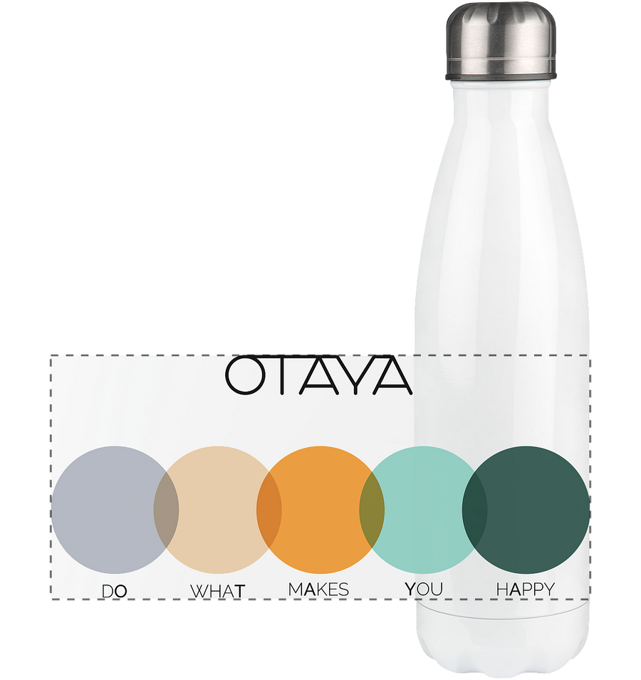 OTAYA - dO whaT mAkes You hAppy - Panorama Thermoflasche 500ml