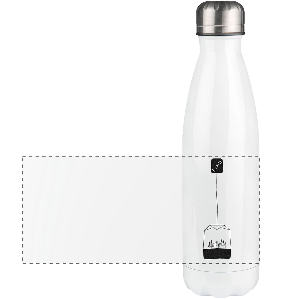 Ingredients for a Happy Life - Panorama Thermoflasche 500ml